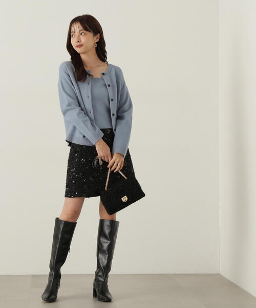 ジャガードキャミ / 1215170006（ニット/セーター）｜PROPORTION BODY DRESSING（プロポーションボディドレッシング）