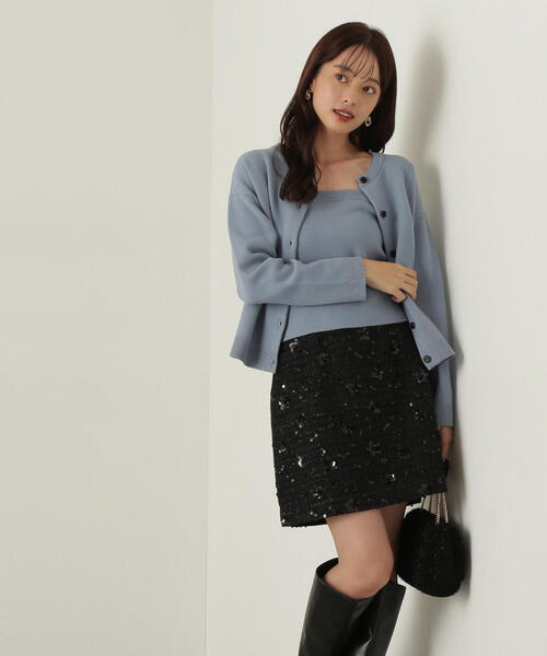ジャガードキャミ / 1215170006（ニット/セーター）｜PROPORTION BODY DRESSING（プロポーションボディドレッシング）