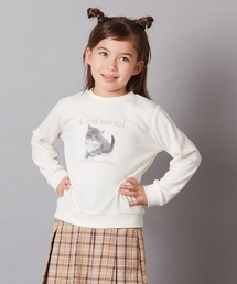 a.v.v（アーヴェヴェ）の「[160]アソートアート裏毛トレーナー（Tシャツ/カットソー・キッズ）」