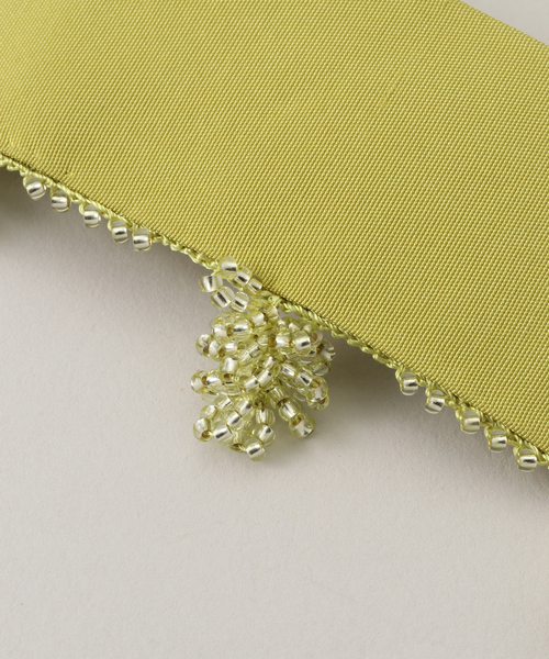 SERA STUDIO FABRIC HAIR CLIP WITH GLASS：バレッタ