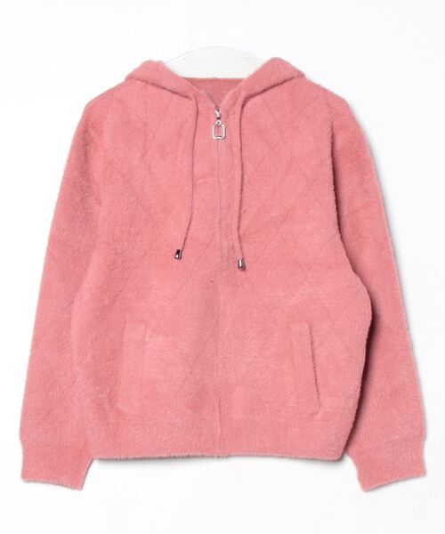 セール】je crois soi フェザーニットジップアップパーカー（パーカー