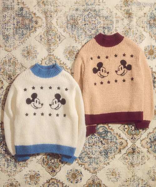 Disney(ディズニー)の「刺繍チャンキーニット/Disney(ニット/セーター・レディース・モカ/アイボリー・FREE)」の20枚目の写真