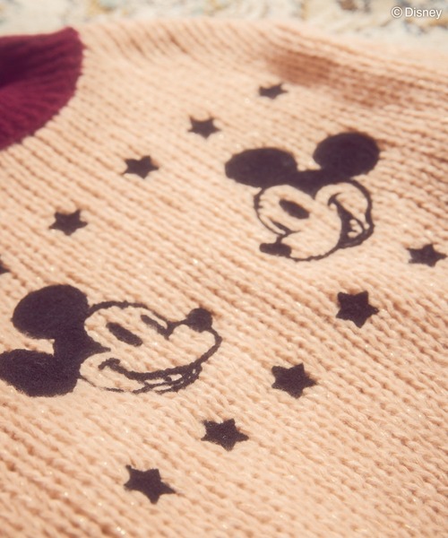 セール】刺繍チャンキーニット/Disney（ニット/セーター