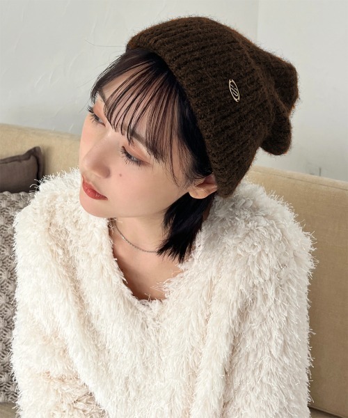 MatinKim ビーニー ベージュ ショップ袋＆タグ付き MatinKim ビーニー ベージュ ショップ袋＆タグ付き