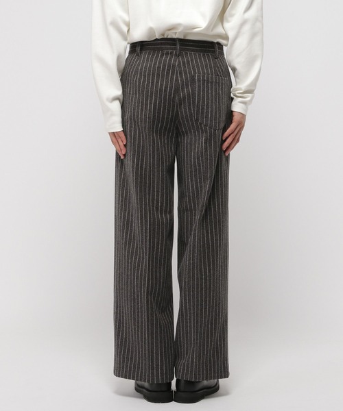 3.3 Field Trip （3.3フィールドトリップ）の「3.3 Field Trip／ストライプスラックス（スラックス・メンズ・グレー・FREE）」の10枚目の写真