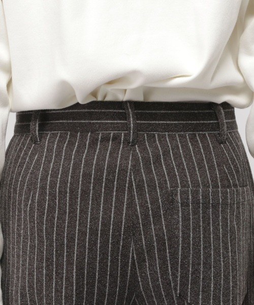 3.3 Field Trip （3.3フィールドトリップ）の「3.3 Field Trip／ストライプスラックス（スラックス・メンズ・グレー・FREE）」の12枚目の写真