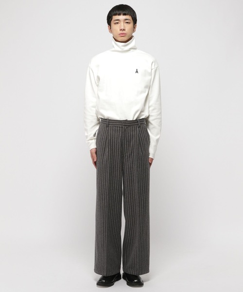 3.3 Field Trip （3.3フィールドトリップ）の「3.3 Field Trip／ストライプスラックス（スラックス・メンズ・グレー・FREE）」の7枚目の写真