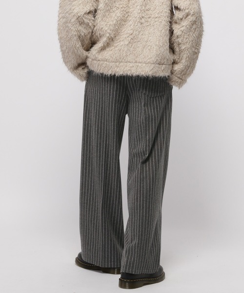 3.3 Field Trip （3.3フィールドトリップ）の「3.3 Field Trip／ストライプスラックス（スラックス・メンズ・グレー・FREE）」の22枚目の写真