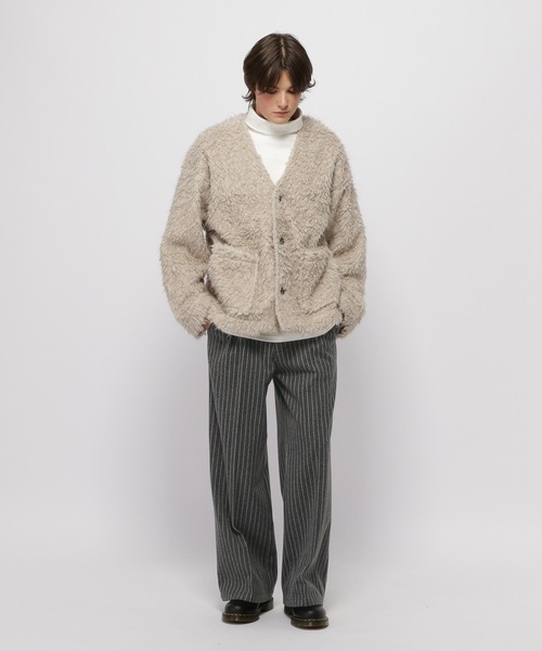 3.3 Field Trip （3.3フィールドトリップ）の「3.3 Field Trip／ストライプスラックス（スラックス・メンズ・グレー・FREE）」の18枚目の写真