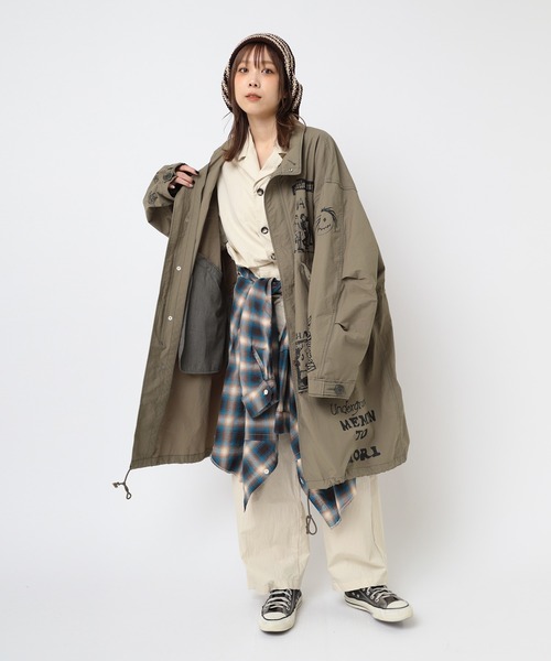 RNA（アールエヌエー）の「E5066 ボーダールーズニットタム（ニットキャップ/ビーニー・レディース・杢グレー/ブラウン/ブラック・FREE）」の14枚目の写真