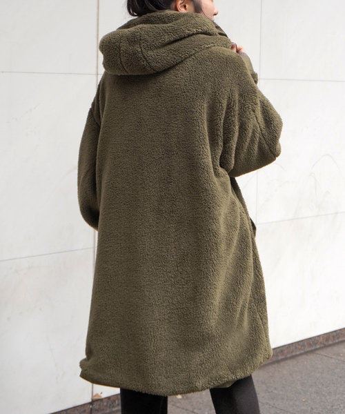 ARMY TWILL（アーミーツイル）の「【ARMY TWILL/アーミーツイル】 別注 リバーシブルコート（モッズコート・レディース・カーキ・FREE）」の7枚目の写真