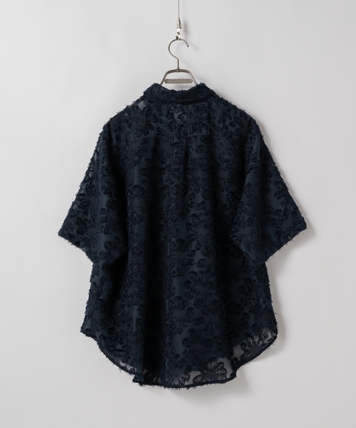 Various loose shirts -fringe sheer- /バリアスルーズシャツ