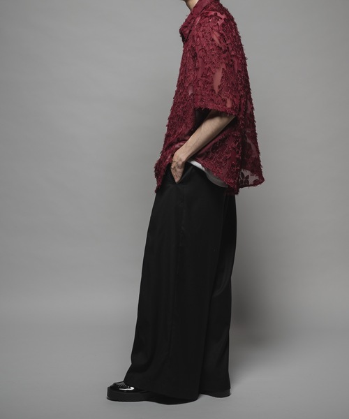 Various loose shirts -fringe sheer- /バリアスルーズシャツ