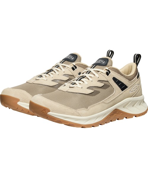 KEEN(キーン)の「HIGHTRAIL WP / ハイトレイル ウォータープルーフ / メンズ トレッキングシューズ 防水(ブーツ・メンズ・ベージュ・27cm/29cm/28.5cm/28cm/27.5cm/26.5cm/26cm/25.5cm/30cm/25cm)」の2枚目の写真