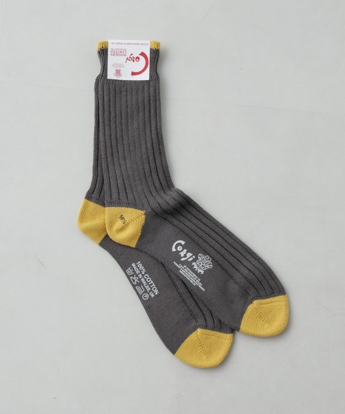 CORGI（コーギ）の「Corgi/別注 FINE GAUGE COTTON SOCKS（ソックス/靴下・メンズ・その他4/その他1/その他2/その他3・FREE）」の2枚目の写真