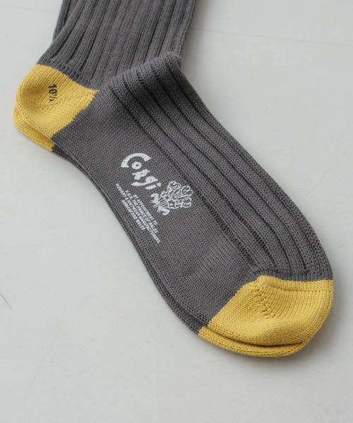 CORGI（コーギ）の「Corgi/別注 FINE GAUGE COTTON SOCKS（ソックス/靴下・メンズ・その他4/その他1/その他2/その他3・FREE）」の6枚目の写真