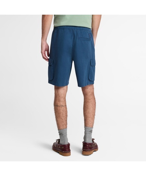 Timberland（ティンバーランド）の「メンズ コットン リネン ユーティリティ ショーツ（その他パンツ・メンズ・ネイビー・X-LARGE/SMALL/MEDIUM/LARGE）」の4枚目の写真