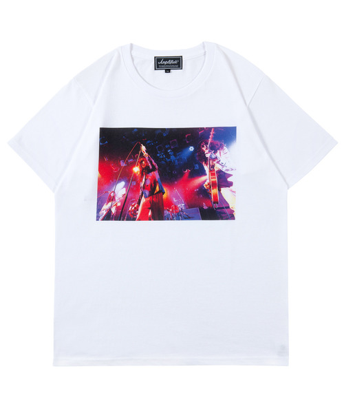 MEDICOM TOY(メディコムトイ)の「Amplifier "暴動クラブ" TEE Design-A(Tシャツ/カットソー・メンズ・ブラック/ホワイト・SMALL/MEDIUM/LARGE/X-LARGE)」の2枚目の写真
