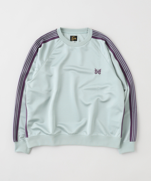 Needles(ニードルス)の「NEEDLES / ニードルズ Track Crew Neck Shirt(Tシャツ/カットソー・メンズ・アイボリー/パープル/サックスブルー・MEDIUM/SMALL)」の16枚目の写真