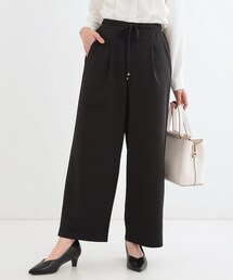 DRESKIP | 【S-LL】楽してすっきり タックワイドパンツ(その他パンツ)