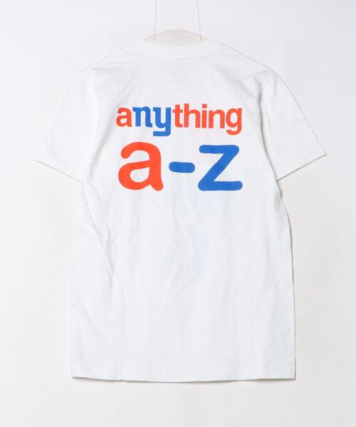 fridge（フリッジ）の「【aNYthing】エニシング THE LETTER D T-SHIRT（Tシャツ/カットソー・メンズ・ホワイト・SMALL/XX-LARGE）」の2枚目の写真