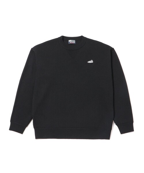j.n.r.d(ジェー・エヌ・アール・ディー)の「RED EYE DUCK ニットスウェット(スウェット・レディース・ブラック/ブルー/ホワイト/ライトグリーン/オレンジ・L/LL/M)」の3枚目の写真
