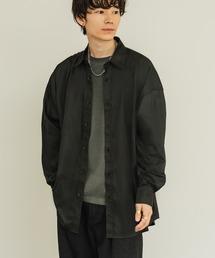 improves | 無地 オーバーサイズ 長袖 レギュラーシャツ(シャツ/ブラウス)