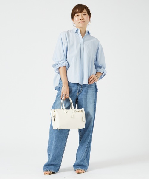 バックコクーンBIGシャツ（シャツ/ブラウス）｜Rouge vif Anna