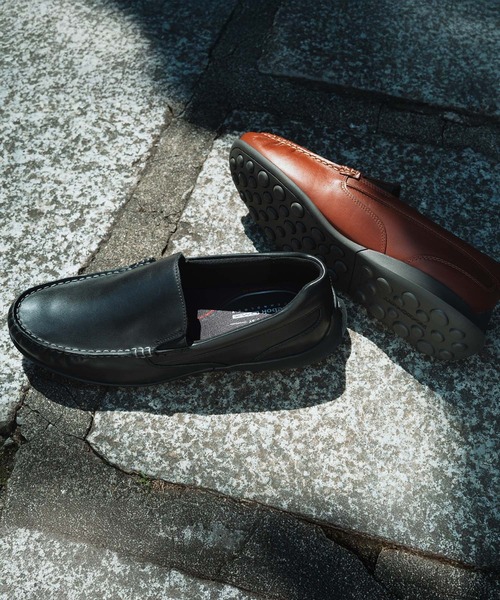 ROCKPORT(ロックポート)の「【MEN】DMX DUDLEY/DMX ダッドリー スリッポン(スリッポン・メンズ・ブラウン・27.0cm/26.5cm/26.0cm/25.5cm/28.0cm/27.5cm/25.0cm)」の2枚目の写真