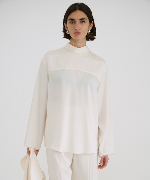 CLANE｜フリンジブラウス SALE】CLANE(クラネ) W FACE FRINGE TOPS - COLDBECK ONLINE