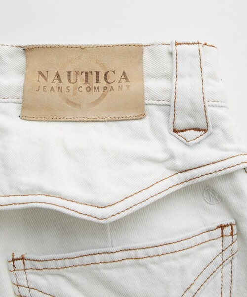 FREAK'S STORE(フリークスストア)の「NAUTICA JEANS CO./ノーティカジーンズ ウエスタン切替デニム(デニムパンツ・レディース・サックスブルー/ホワイト・MEDIUM/SMALL)」の13枚目の写真