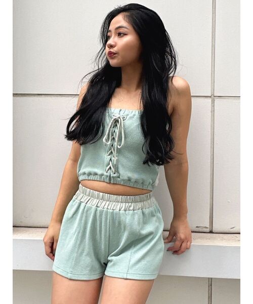 GYDA（ジェイダ）の「リラックスショートパンツ【SETUP着用可】（その他パンツ・レディース・ミント/グレー/ブラック・FREE）」の21枚目の写真