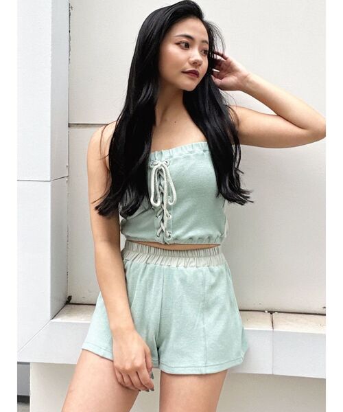 GYDA（ジェイダ）の「リラックスショートパンツ【SETUP着用可】（その他パンツ・レディース・ミント/グレー/ブラック・FREE）」の22枚目の写真