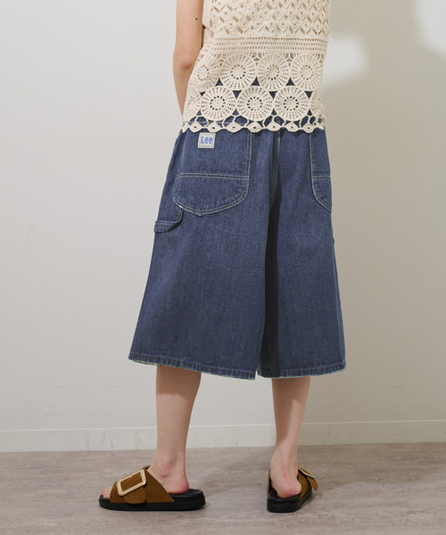 Lee(リー)の「【Lee /リー】BAGGY PAINTER SHORTS(その他パンツ・レディース・ブラック/ブルー・MEDIUM)」の18枚目の写真
