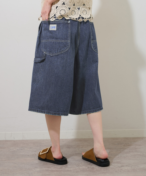 Lee(リー)の「【Lee /リー】BAGGY PAINTER SHORTS(その他パンツ・レディース・ブラック/ブルー・MEDIUM)」の19枚目の写真