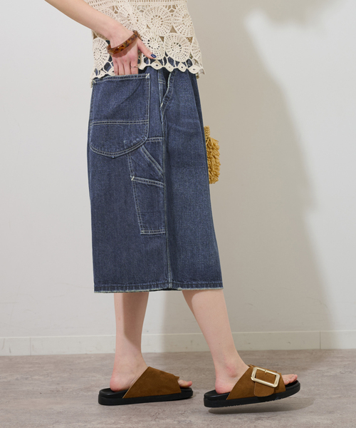 Lee(リー)の「【Lee /リー】BAGGY PAINTER SHORTS(その他パンツ・レディース・ブラック/ブルー・MEDIUM)」の20枚目の写真