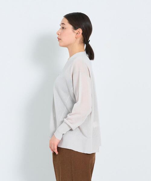 ADIEU TRISTESSE（アデュートリステス）の「KOYORI Vカーディガン（カーディガン/ボレロ・レディース・ブラック/ミント/ライトグレー・FREE）」の9枚目の写真