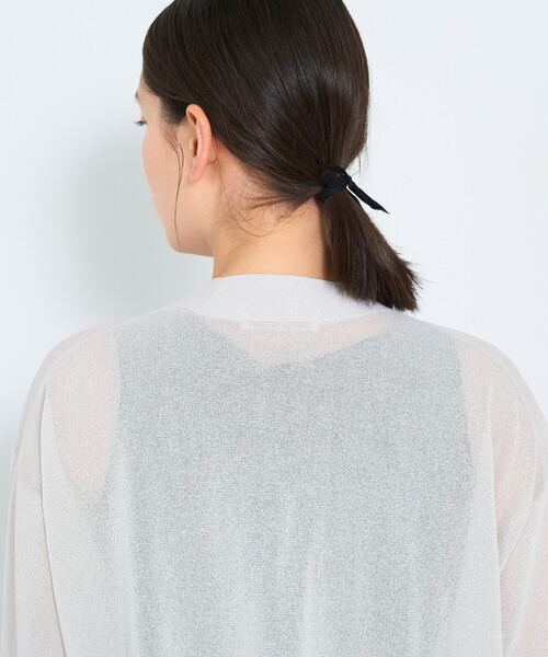 ADIEU TRISTESSE（アデュートリステス）の「KOYORI Vカーディガン（カーディガン/ボレロ・レディース・ブラック/ミント/ライトグレー・FREE）」の12枚目の写真