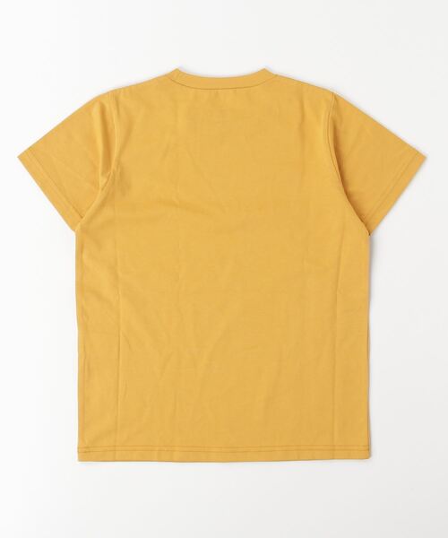 Gramicci(グラミチ)の「KIDS ONE POINT LOGO TEE|キッズワンポイントロゴTシャツ(Tシャツ/カットソー・キッズ・ブラック/マスタード/ホワイト/カーキ/ネイビー・150/140)」の6枚目の写真