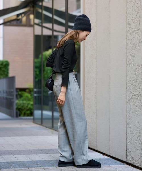 FRAMeWORK（フレームワーク）の「≪追加≫スパンライクドライテレコロンT（Tシャツ/カットソー・レディース・イエロー/ホワイト/ブラック・FREE）」の22枚目の写真