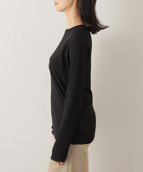 FRAMeWORK（フレームワーク）の「≪追加≫スパンライクドライテレコロンT（Tシャツ/カットソー・レディース・イエロー/ホワイト/ブラック・FREE）」の8枚目の写真