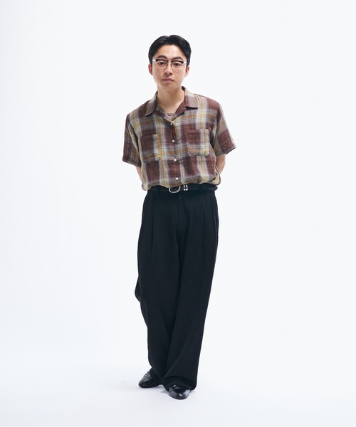 THE BOLDMAN ジーンズ 2tuck wide denim / ツータックワイド