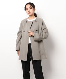 スローブイエナ　オリジナルカラー　ノーカラージャケット　試着のみ スローブイエナ オリジナルカラー ノーカラージャケット 試着のみ