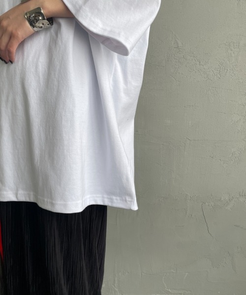 RVCA（ルーカ）の「[RVCA/ルーカ] PALM BOX バックプリントショートスリーブTシャツ（Tシャツ/カットソー・レディース・ホワイト/ブラック/カーキ・M/L/XL）」の19枚目の写真