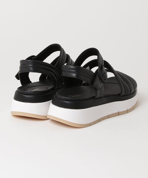Clarks(クラークス)の「クラークス Tuscan Strap タスカンストラップ サンダル(サンダル・レディース・ブラック/サンドベージュ・55/50/45/40/35/30)」の3枚目の写真