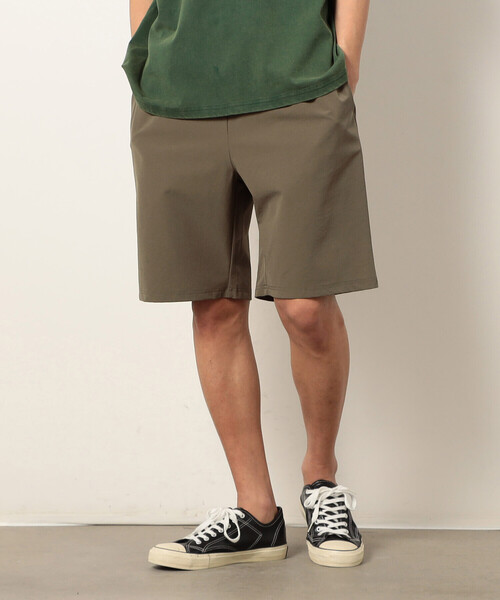 Purple&Yellow(パープルアンドイエロー)の「ナイロンストレッチショートパンツ(その他パンツ・メンズ・ブラック/キャメル・X-LARGE/LARGE/MEDIUM/SMALL)」の1枚目の写真