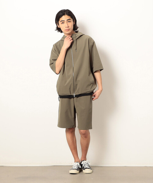 Purple&Yellow(パープルアンドイエロー)の「ナイロンストレッチショートパンツ(その他パンツ・メンズ・ブラック/キャメル・X-LARGE/LARGE/MEDIUM/SMALL)」の11枚目の写真