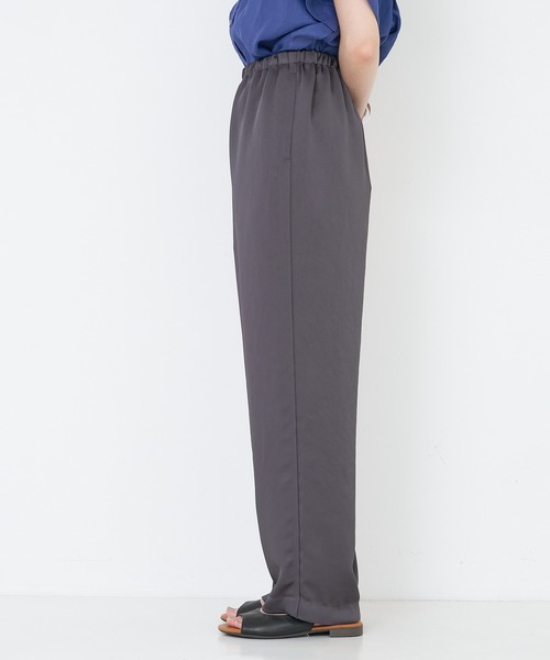 collex(コレックス)の「【手洗い可能】【新色】リラックスサテンパンツ2(その他パンツ・レディース・セージグリーン/ライラック/ブラウン系その他・1/2)」の10枚目の写真