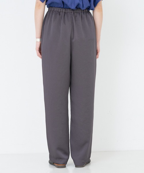 collex(コレックス)の「【手洗い可能】【新色】リラックスサテンパンツ2(その他パンツ・レディース・セージグリーン/ライラック/ブラウン系その他・1/2)」の11枚目の写真