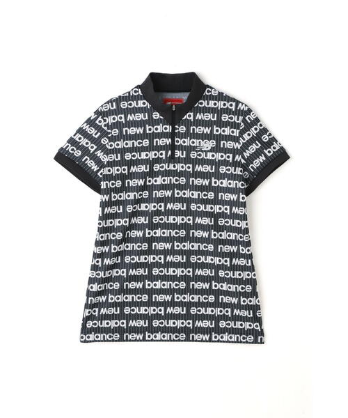 tシャツ 「new balance golf」リフレクトロゴボーダー ハーフジップ モックネック プルオーバー (WOMENS) レディース リフレクトロゴボーダー ハーフジップ モックネック プル